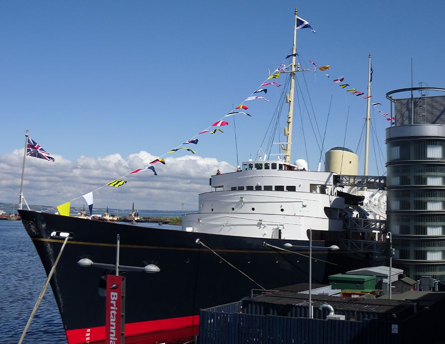 The Royal Yacht Britannia