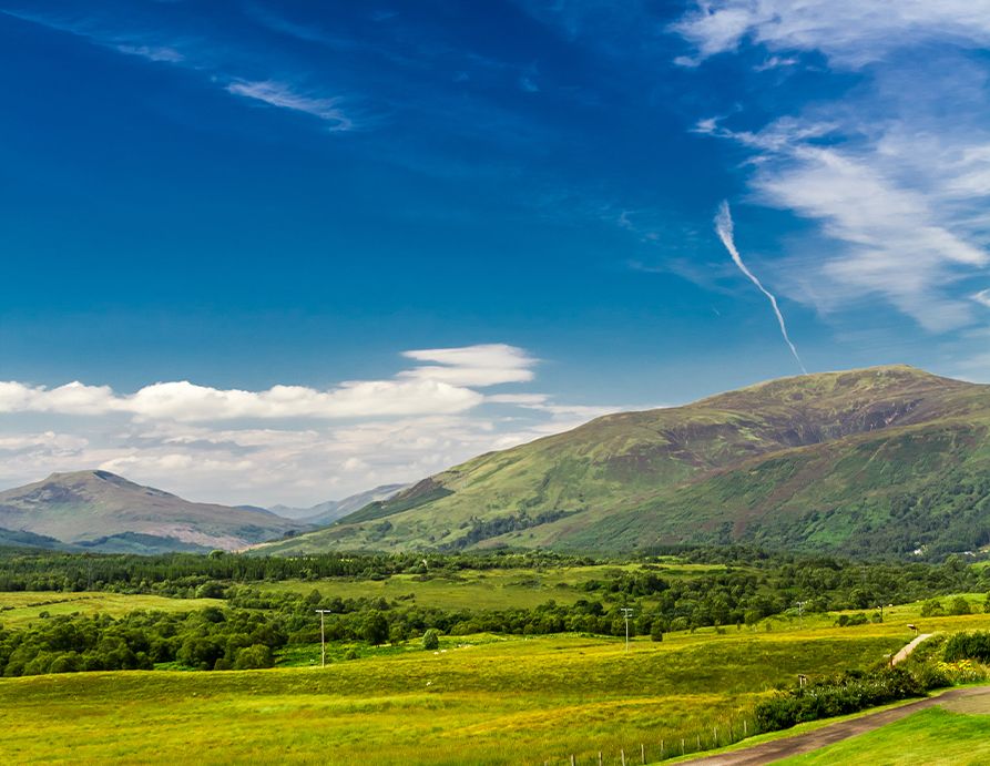 The Border between England and Scotland